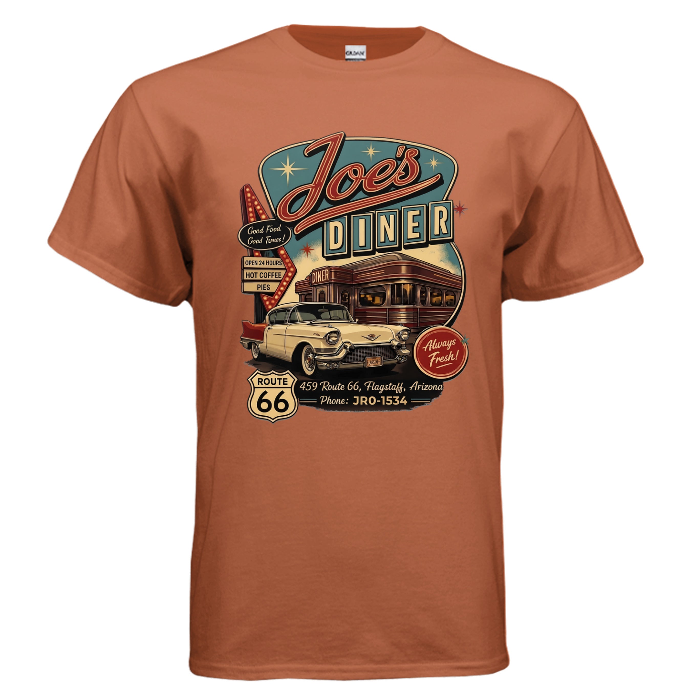 TEXAS ORANGE - G200 - FRONT
